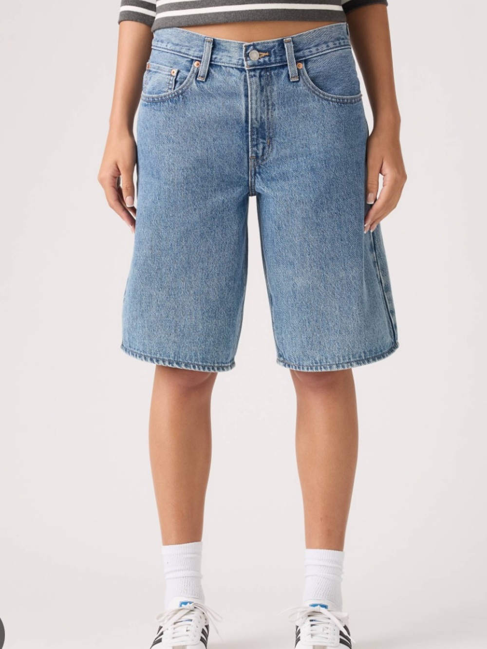 Levi's Middy Jorts - Medium Wash
